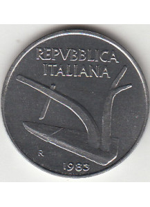 1983 Lire 10 Spiga Fior di Conio Italia